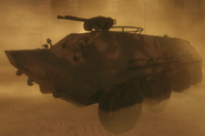 BTR-60 w kłębach gazu NOVA6