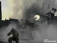 Солдаты дивизии сражаются за город Аахен