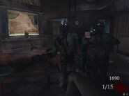 Zombie z niebieskimi oczami w Call of Duty Black Ops II