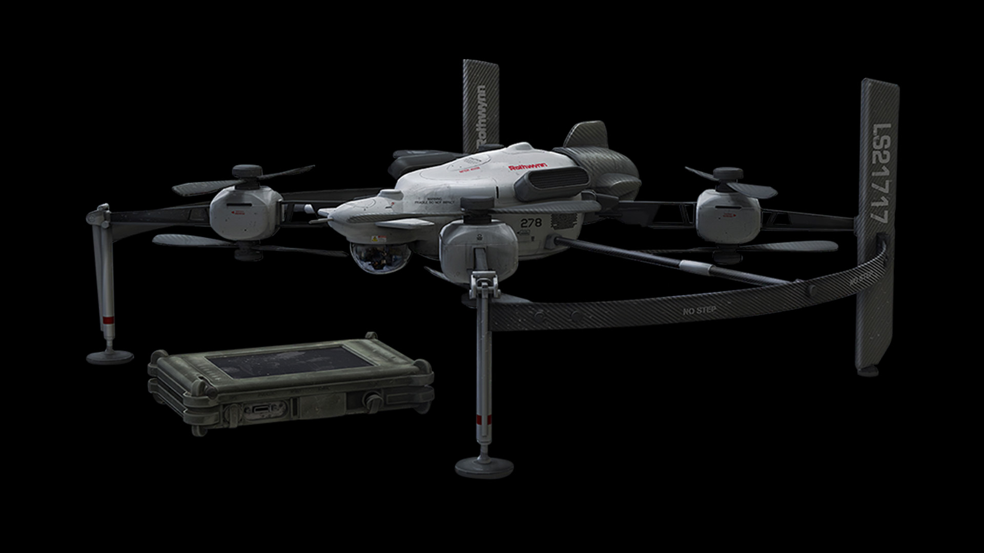 Fly drone being activated  Call of Duty: Advanced Warfare