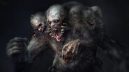 The "Troll Zombie", an early boss idea for the Final Reich.