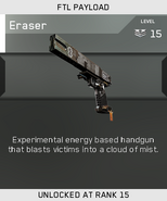 Eraser being unlocked in multiplayer.