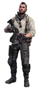 Render of Soap's model in Modern Warfare 3