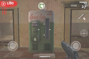 The Speed Cola machine.