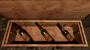 A crate of bottles.