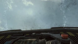 The Assault Shield in first person