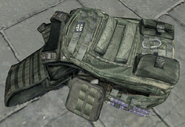 Ballistic Vest Duffel Bag on the ground.