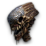 The Skull of Nan Sapwe as seen in the player's inventory.