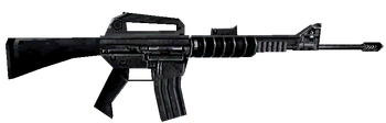 M16A4 third person MWDS