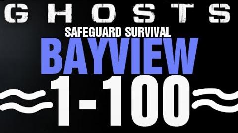 BayView Rounds 1-100 Full Gameplay - Call of Duty Ghosts Safeguard Survival Infinite Completed