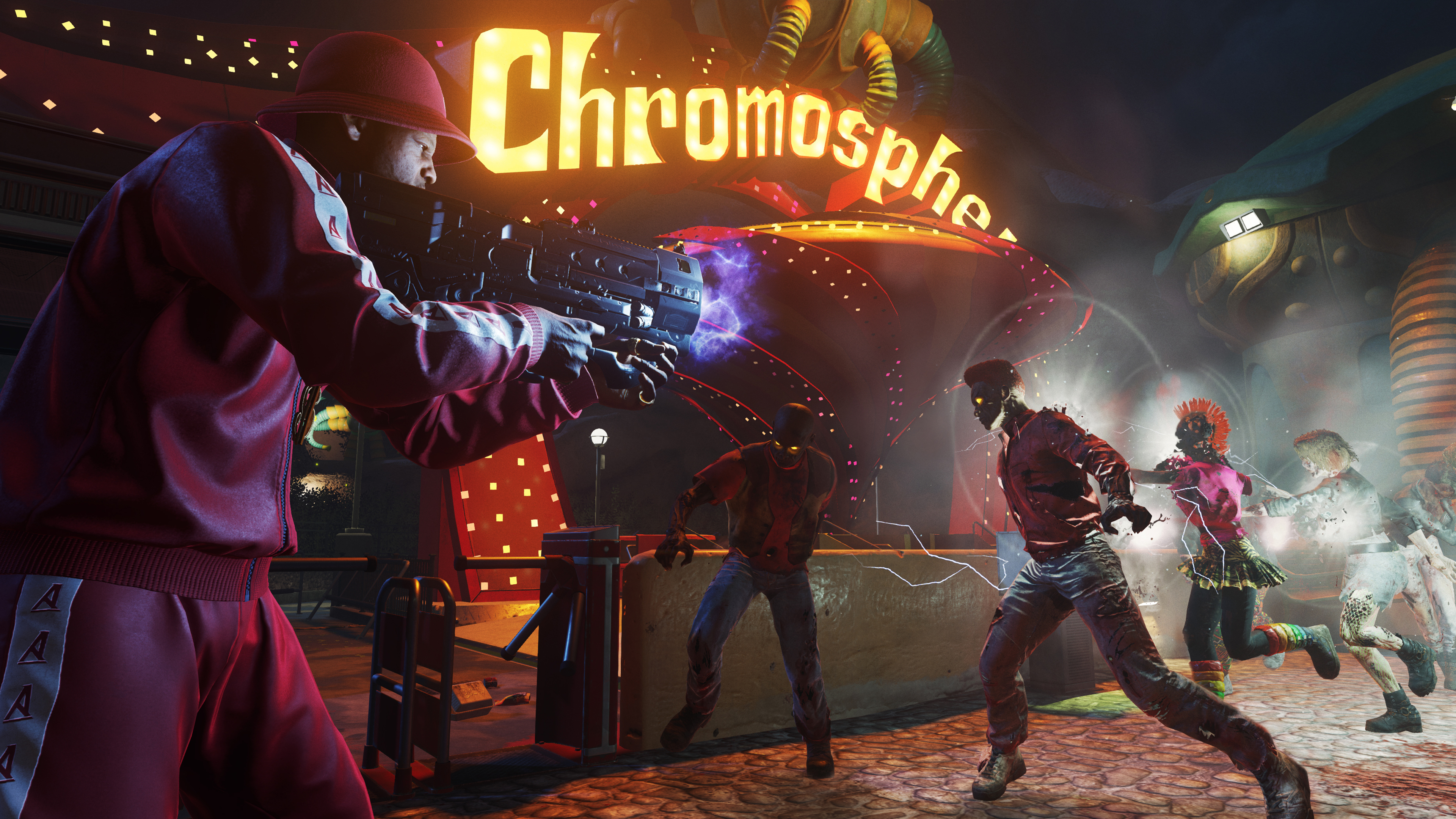 Zombies In Spaceland Map Chromosphere | Call Of Duty Wiki | Fandom