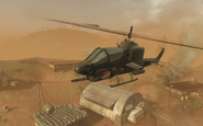 A Shark-Mouthed variant of the AH-1 Cobra in S.O.G..