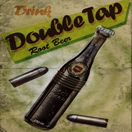 The Double Tap Root Beer poster seen in Verrückt.