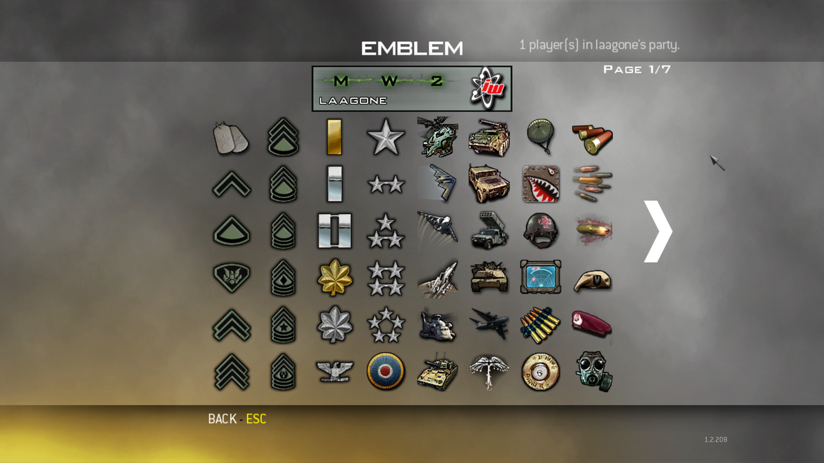 They finally added a weapon mastery completion calling card + emblem (both  animated) : r/ModernWarfareII
