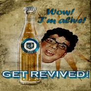 The Quick Revive poster seen in Verrückt.