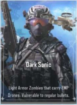 Dark Sonic Card CODM