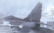 Parked MiG-29 Cliffhanger MW2