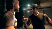 Menendez being berated by M. Shadows (non-canon)