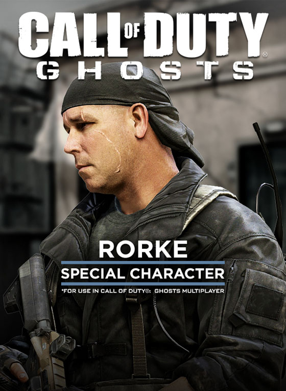 It is the skin of Gabriel T. Rorke from Call of Duty: Ghosts. 