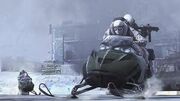 Snowmobile Spetsnaz MW2