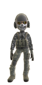 LT Simon GHOST Riley (CoD: MW2 2022) Transparent 2 by