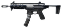 KF5 w/ Red Dot Sight and Suppressor (uniquely semi-auto during the initial stealth part)