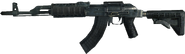 The AK-47 in third-person.