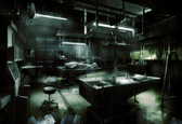 Concept art of Steiner's lab