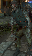 An Armored Zombie in Firebase Z.