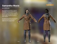 SamanthaMaxis Bio BOCW.jpg (573 KB) Maxis' bio in Black Ops Cold War's cosplay guide.