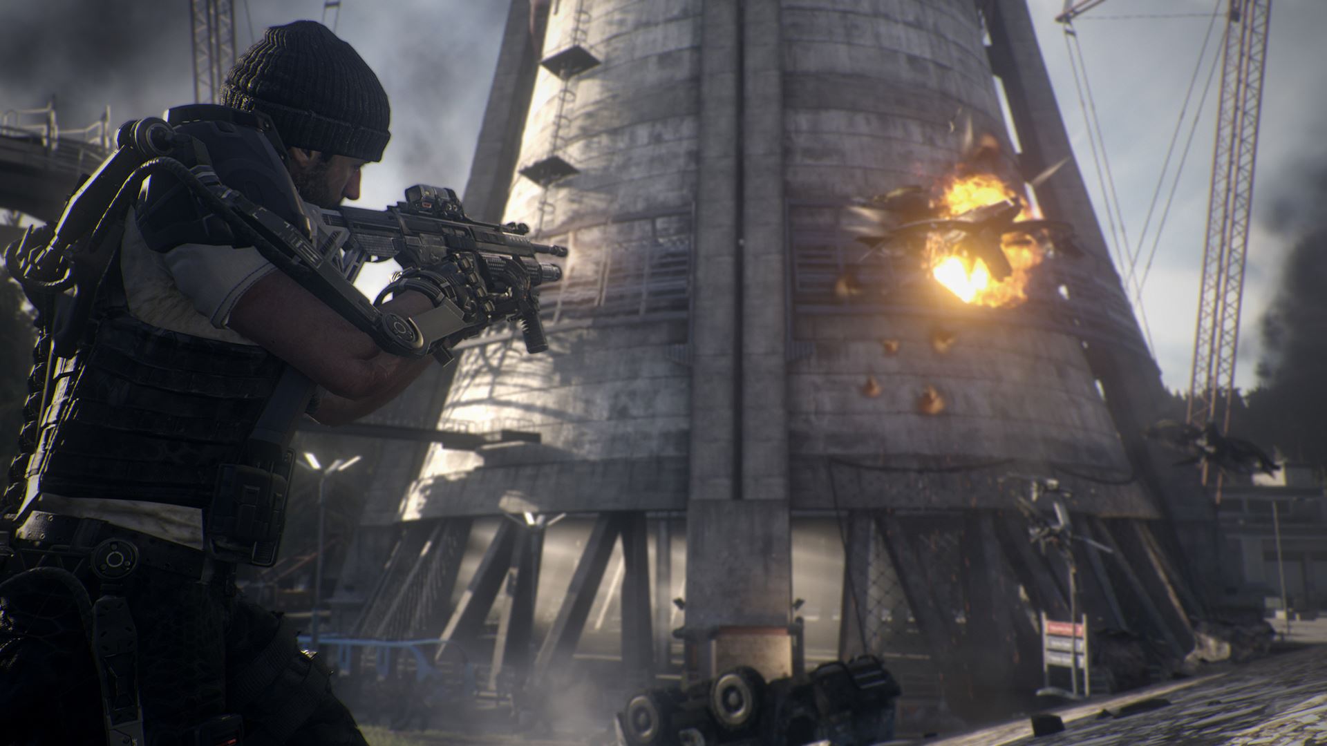 Call Of Duty: Advanced Warfare Walkthrough Traffic