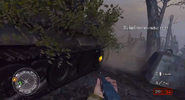 How to take out the tank Battle for Hill 400 CoD2