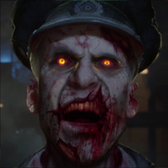 The jumpscare of a zombified Edward Richtofen.