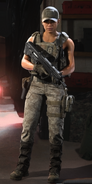 Alice's default operator skin, Tactical.