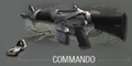 The Commando as seen in the Black Ops Customization trailer (note the Red Dot Sight icon)