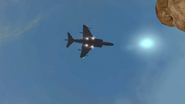 Harrier Strike hovering MW2
