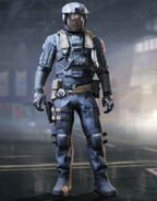 Reyes SCAR Pilot Uniform in-game CODM