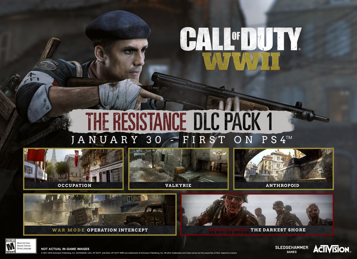 Call of Duty WWII Valor Collection - PS4 - Game Games - Loja de Games  Online