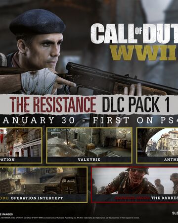 Call Of Duty Dlc 1 The Resistance | Call Of Duty Wiki | Fandom