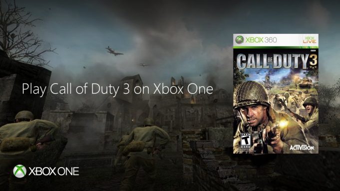is call of duty 3 backwards compatible