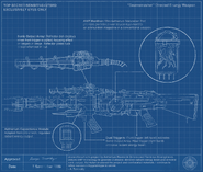 Blueprint of the DRI-11 Beamsmasher.