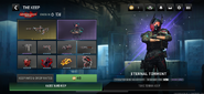 The Hades' Hand Keep in-game.