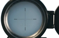 Aiming with the default scope of the AMR Mod 4.