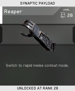 Reaper Unlock Card IW