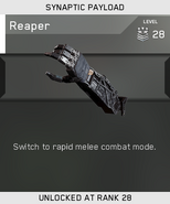 The Reaper being unlocked in multiplayer.