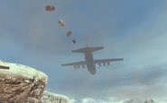 C-130 delivering Emergency Airdrop MW2