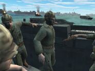Marines barge de débarquement