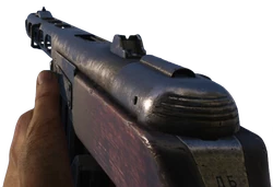 The PPSh-41 in first person.