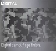 Digital Camouflage as seen in the Create-A-Class menu.