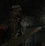 The VC Bookie holding the Cleaver